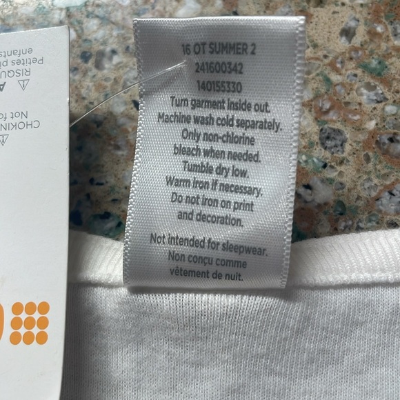 Gymboree white top seahorses fish starfish heart flowers cap sleeve girls size 8 - Picture 6 of 6